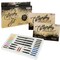 35-Piece Calligraphy Pen Set - 4 Pens, 5 Nibs, 22 Inks, Includes Calligraphy Pens for Writing, Beginners Handbook & Practice Paper Pad